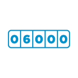 mileage counter icon