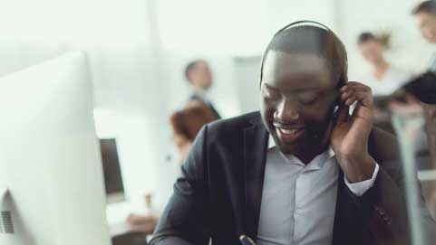 Man On Phone