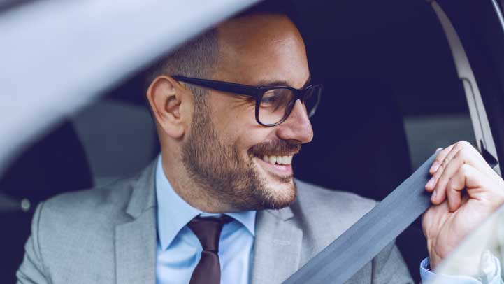Man In Vehicle