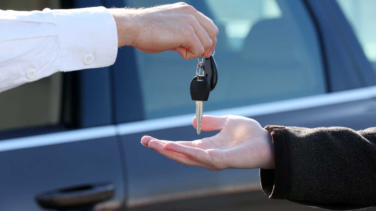 Car Keys In Hands