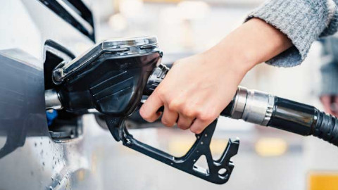 Car Being Fueled Up