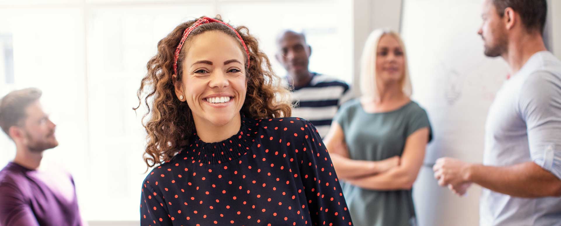 Woman Smiling
