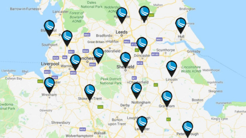 UK map
